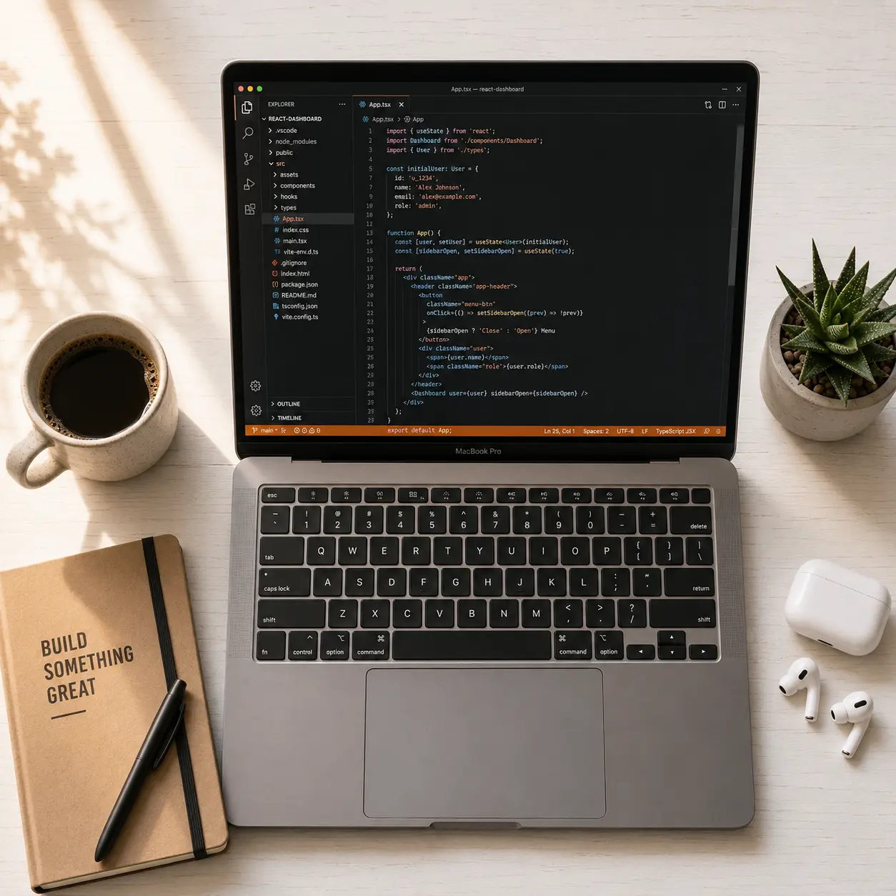 An Tran Solutions workspace - software development