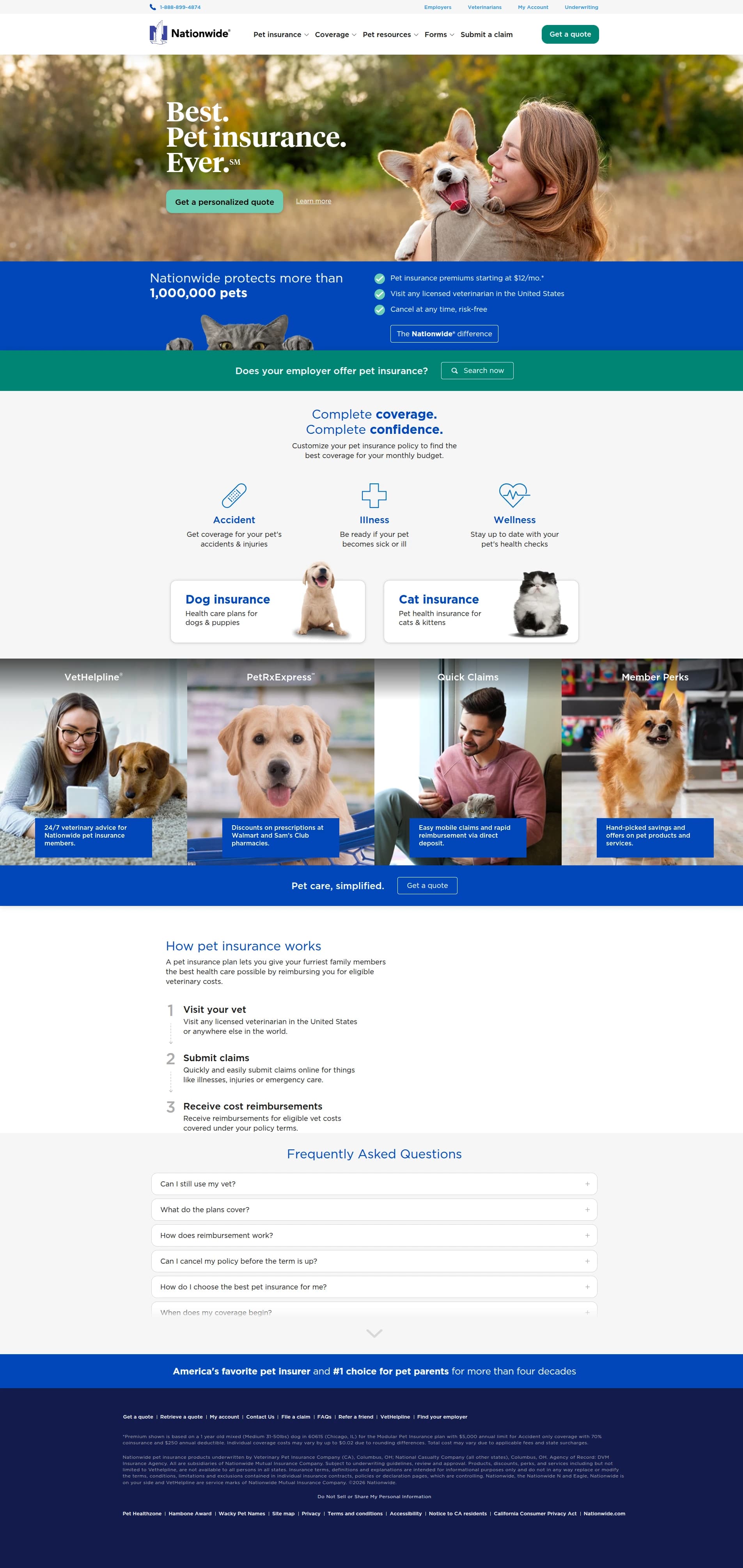 Pet Insurance Portal - project by An Tran Solutions
