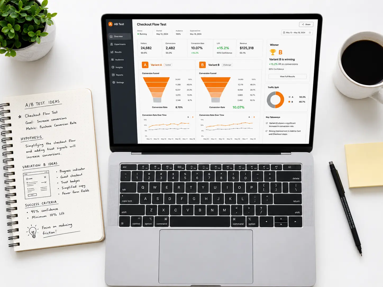 A/B Testing & CRO